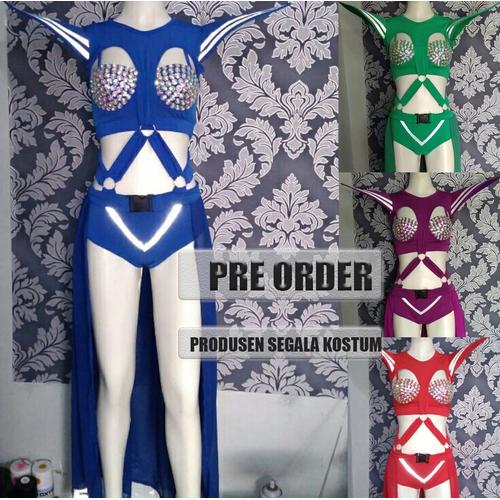 Foto Produk Kostum Baju Dance Wanita Model Futuristik 159 dari Jualkostummurah