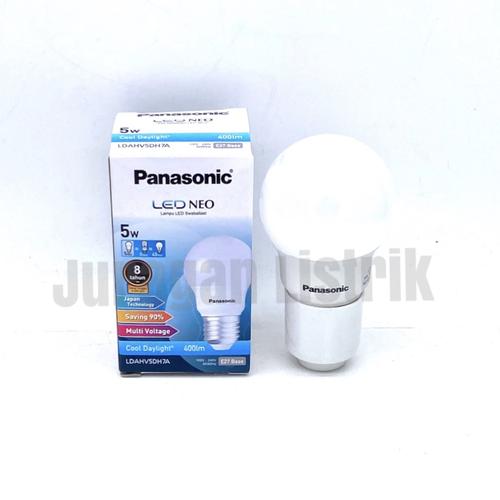 Foto Produk LED BULB PANASONIC NEO 5W 5 W 5WATT 5 WATT - Putih dari Juragan Listrik