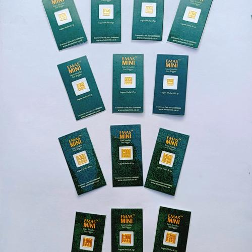 Foto Produk Emas mini 0,1 Gram dari Kilauberkah