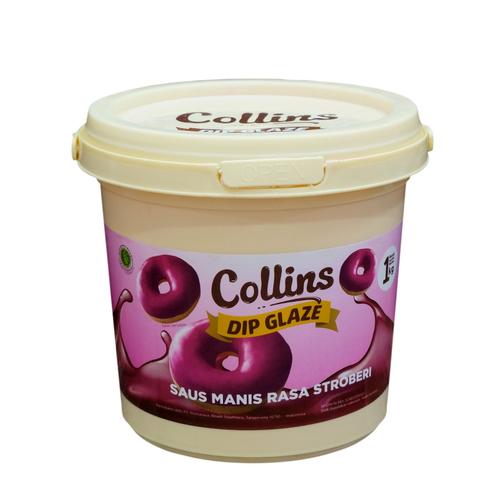 GLAZE COLLINS STRAWBERRY 1KG