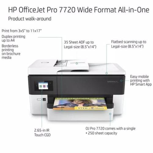 Jual Printer HP Officejet 7720 (A3 