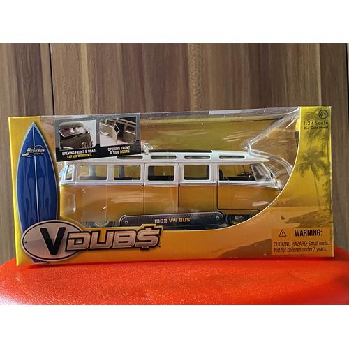 自動車 DUB CITY 1962 Volkswagen Bus Dub City Jada Toys - 1962 Volkswagen Bus - 1:32 Scale - Etsy