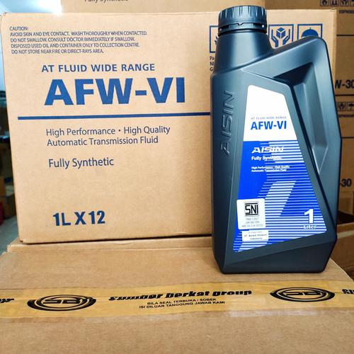 Foto Produk Oli Aisin AFW VI Dextron 6 Auto Matic Transmisi FULLY SYNTHETIC 1 ltr dari Indo Utama Otoparts