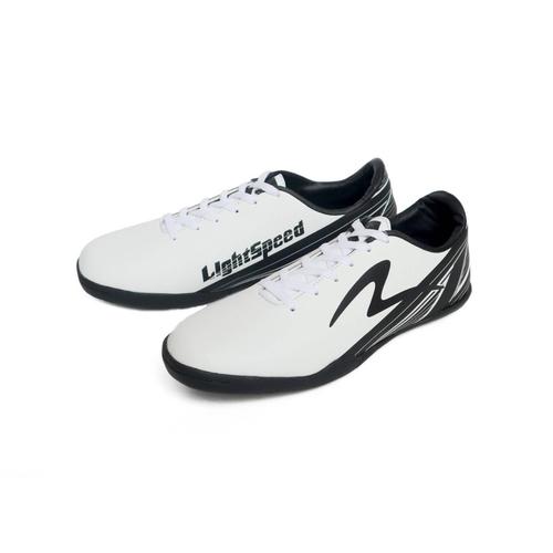 Foto Produk SEPATU FUTSAL PRIA SPECS PUTIH HITAM 44-47 JUMBO - Putih, 44 dari WAT | Footwear