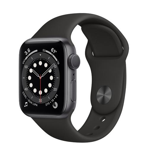 Jual Apple Watch Series 6 44mm Space Gray Aluminum with Black Sport Band -  Jakarta Pusat - pondokapple | Tokopedia