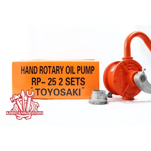 Jual TOYOSAKI RP25 HAND ROTARY OIL POMPA OLI DRUM MANUAL MADE IN JAPAN Jakarta Barat Berkat