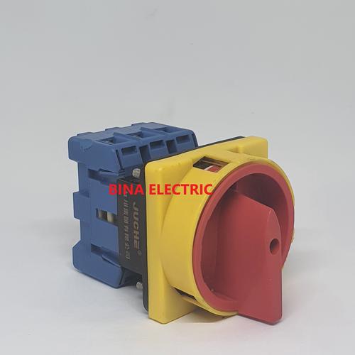 Jual Selector Switch Juche JFD11-63 2P 63A Selector Cam Switch Juche ...