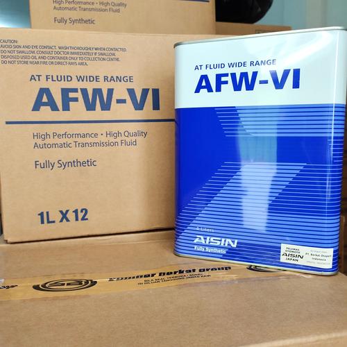 Foto Produk Oli Aisin AFW VI Dextron 6 Auto Matic Transmisi FULLY SYNTHETIC 4 ltr dari Indo Utama Otoparts