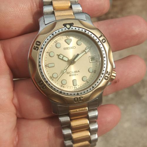Jual jam tangan vintage Seiko JDM Scuba 200M Quartz 5H25-6000 - Kota  Tangerang - Dedy Hardy | Tokopedia