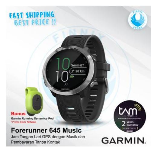 Digital Watch Garmin Forerunner 645 Activity Tracking PlayBetter