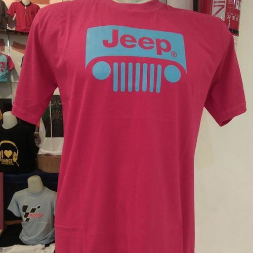 Jual kaos otomotif jeep shirt - Kota 