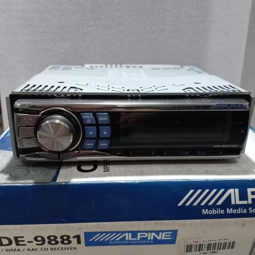 Jual Single Din Player Alpine CDE 9881 