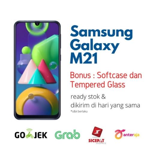 Foto Produk Samsung Galaxy M21 4/64 RAM 4GB ROM 64GB Garansi Resmi SEIN - Biru dari NJ ST0RE