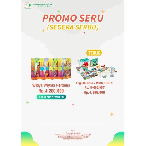 Jual Promo Serbu Widya Wiyata Pertama Wwp Tebus New English Time New Et Jakarta Selatan Rumah Baca Raffa Tokopedia