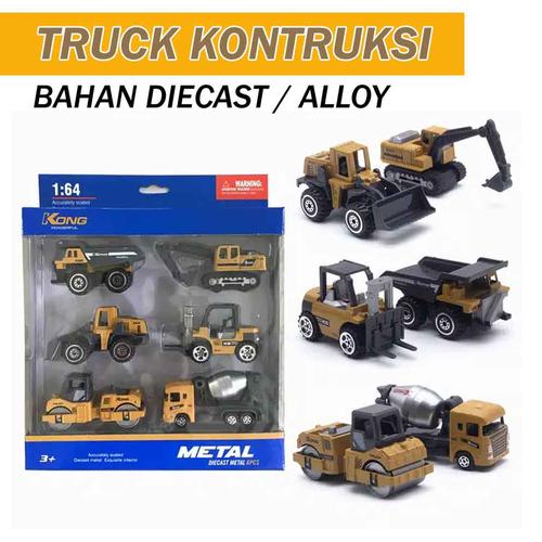 Foto Produk MAINAN ANAK TRUCK KONSTRUKSI BAHAN DIECAST ATAU ALLOY dari STAR TOY's