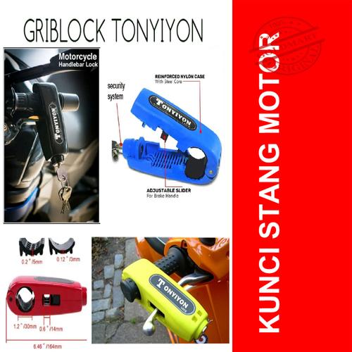 Foto Produk Kunci Gembok Stir Stang Sepeda Motor dari Gold-Mart