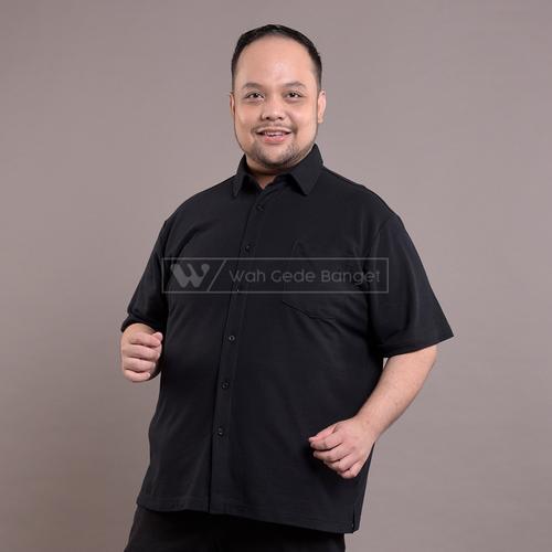 Foto Produk Kemeja Lacoste Polo Piques Hitam Bigsize Jumbo Pria Besar XL XXL - 5XL dari WGB