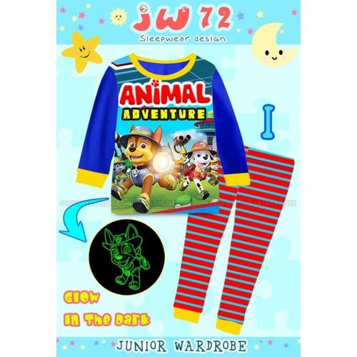 Foto Produk Piyama Paw Patrol Pajamas JW 72 Glow in the Dark - 2-3 tahun dari Dominique Collection
