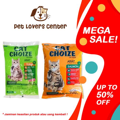Gambar Makanan Kucing Cat Choize Tuna Salmon Repack 800gr - Tuna dari Pet Lovers Center Jakarta Timur Tokopedia
