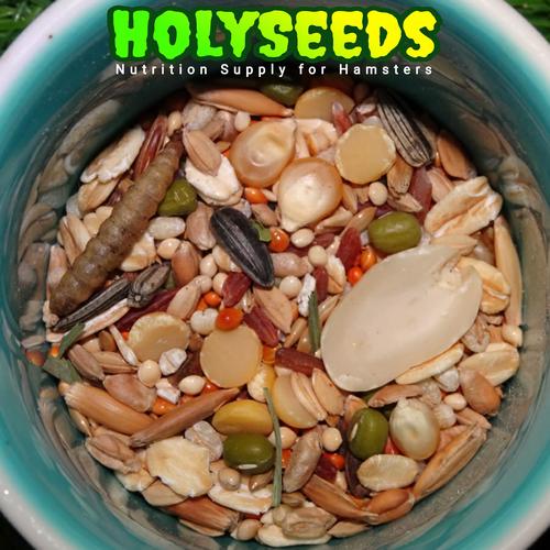 Foto Produk HOLYSEEDS Hamster Food / Makanan Hamster 500 Gram dari Akashams