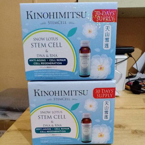 Foto Produk Kinohimitsu Snow Lotus Stemcell & DNA &RNA (16 botol) EXP 2023 dari Cantik Sehat155