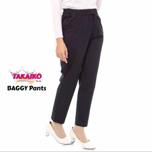 Jual CELANA BAGGY WANITA//CELANA KATUN 