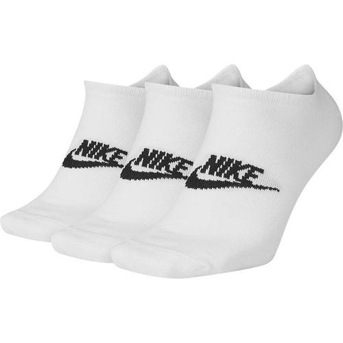 white no show nike socks