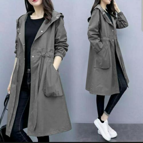 Foto Produk Coat Kyori Hodie Katun Abu dari HER'Z SHOP