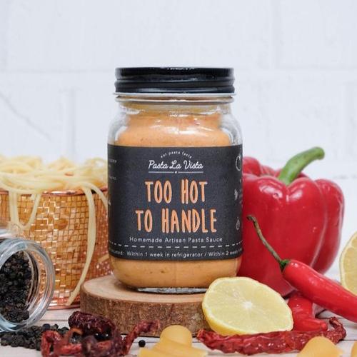 Gambar La Vista Pasta Sauce Too Hot to Handle 550 ml (Travel pack) dari NVSA Indonesia Jakarta Selatan Tokopedia