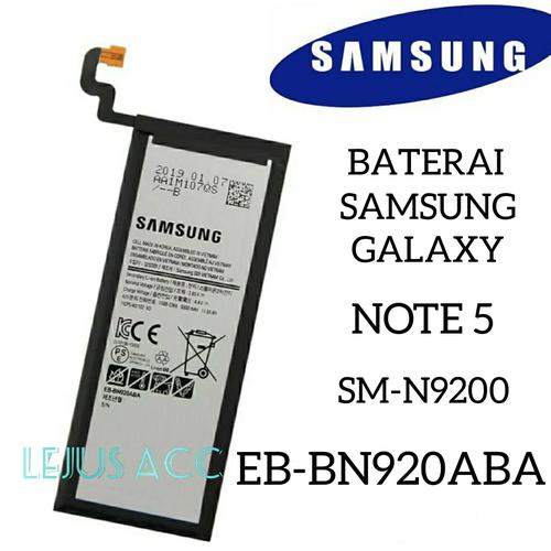 Jual Baterai Batre Battery Samsung Galaxy Note N9200 EB-BN920ABA