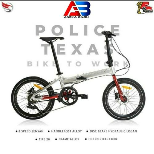 Texas B2w Element Police Bike To Work Sepeda Lipat Police Texas
