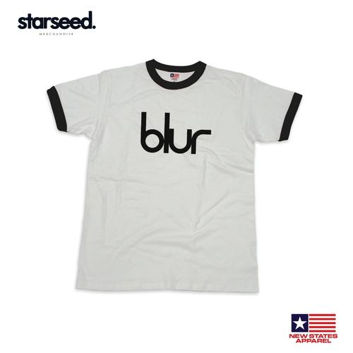 Jual BLUR / RINGER T-SHIRT - Putih, S 