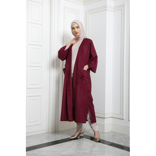 Foto Produk Umadaily Riu Outer Maroon dari Uma Daily