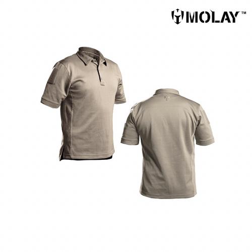 Foto Produk Kaos Polo Molay™ Dexterous Performance Shirt - COYOTE TAN, S dari Molay