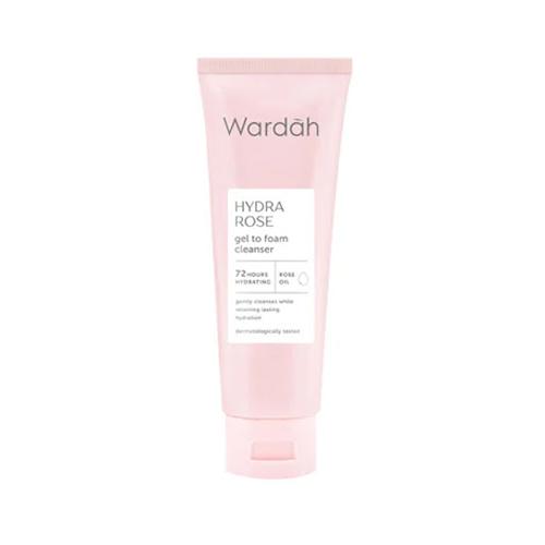 Foto Produk WARDAH Hydra Rose Gel To Foam Cleanser 100ml dari HNCbeauty