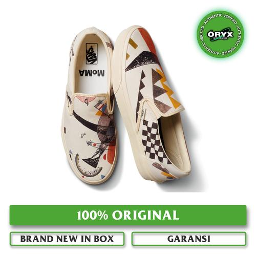 orange vans slip ons