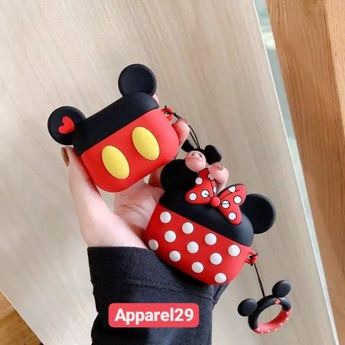 Jual Mickey Mouse Minnie Mouse Cartoon Silicone Case For Airpods Pro 3 -  Jakarta Selatan - apparel29 | Tokopedia