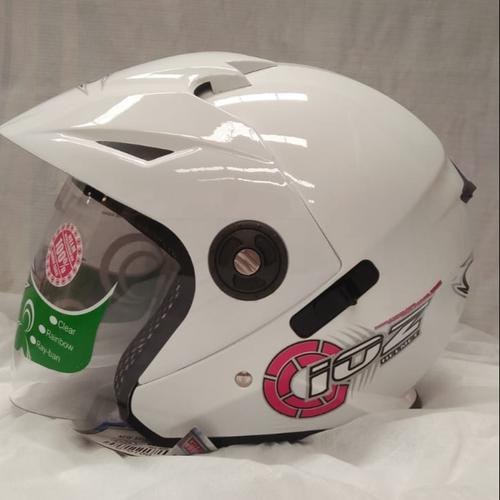 Foto Produk Helm Half Face Ioz Aviator White L dari GudangHelm