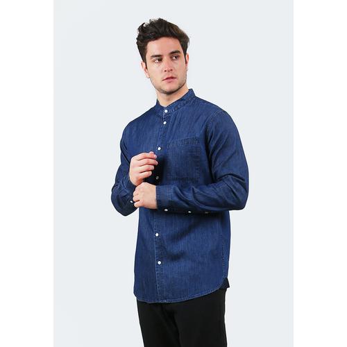 Foto Produk Hubbu Kemeja Denim Lengan Panjang A07012Q - S dari HUBBU OFFICIAL