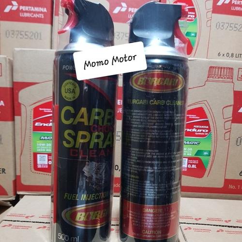 Foto Produk Carburator cleaner Burgari 500ml dari Momo Motor