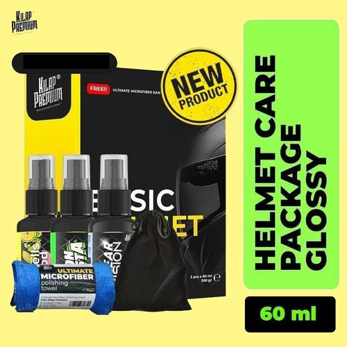 Foto Produk Kilap Premium Basic Helmet Care - GLOSSY Fresh Lemon dari Juragan Helm ID