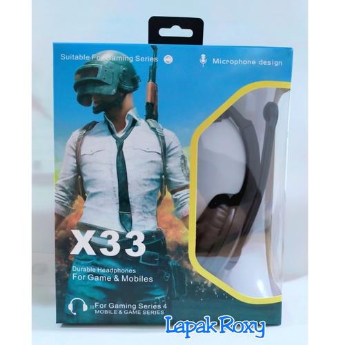 AERPHONE GAMING PLUS MIC X33, X34,X35 