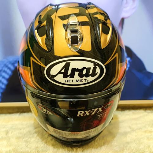Jual Arai RX7X Pedrosa Samurai Gold 