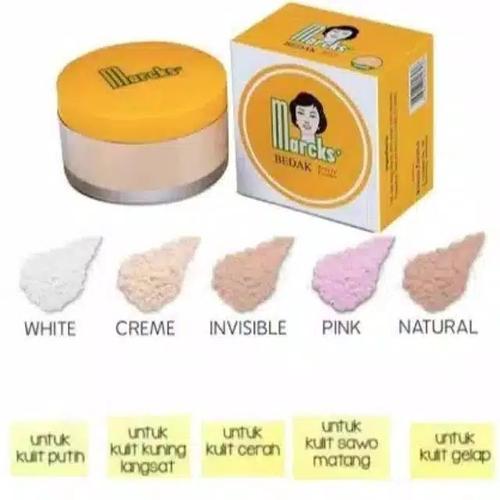 Foto Produk Bedak Tabur marcks active powder 20 gram - White, 20 Gram dari To Sehat Jakarta