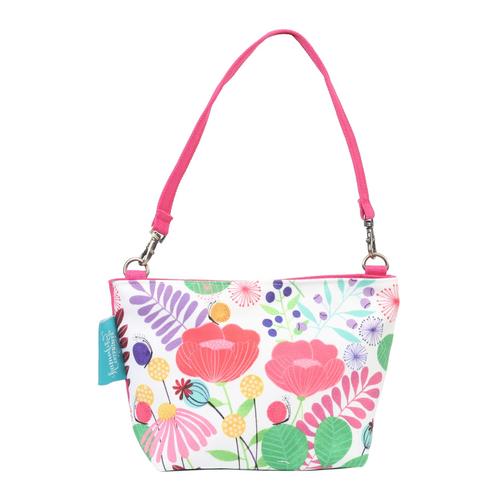 Foto Produk Pouch Mini Tempat Make Up Kosmetik Flower Pink Kamalika Artprints dari Kamalika Artprints