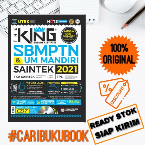 Foto Produk BUKU SBMPTN 2021 : THE KING SBMPTN & UM MANDIRI SAINTEK 2021 dari Cari Buku Book