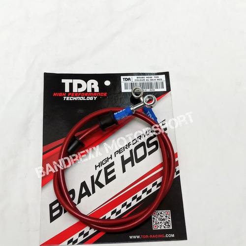 Foto Produk Selang Rem TDR Original For Vario 150-Vario 125-Beat-Mio-Scoopy-Fino - Black Carbon dari Bandrexx Motorsport