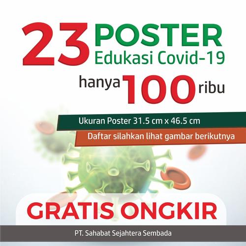 Foto Produk Paket 23 Poster New Normal dari Syafana