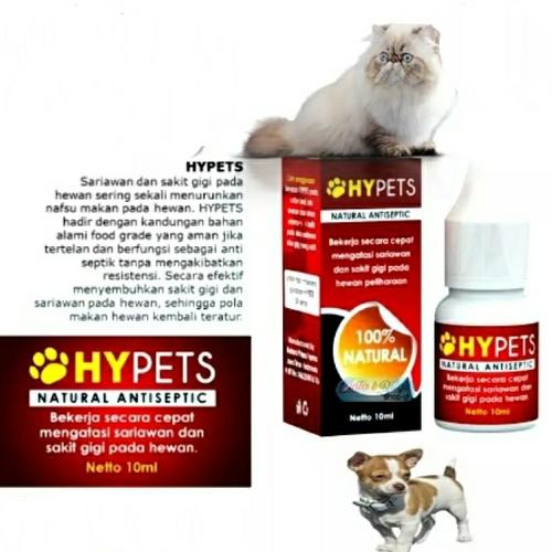 Jual Hypets Natural Antiseptic Obat Kucing Sariawan Bau Mulut Sakit Gigi Kab Tangerang Rizkialkashop Tokopedia