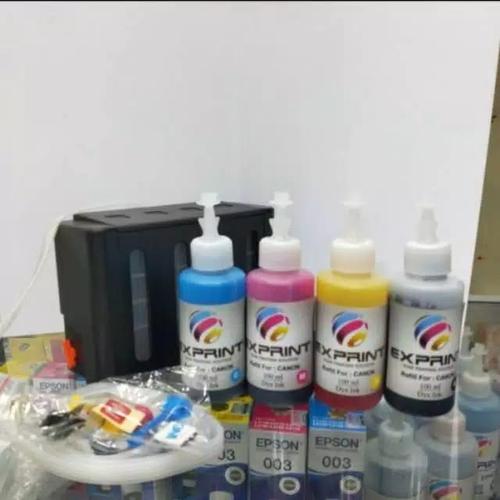 Foto Produk Tabung Infus Printer Box + Tinta Canon 4 warna dari Exprint online